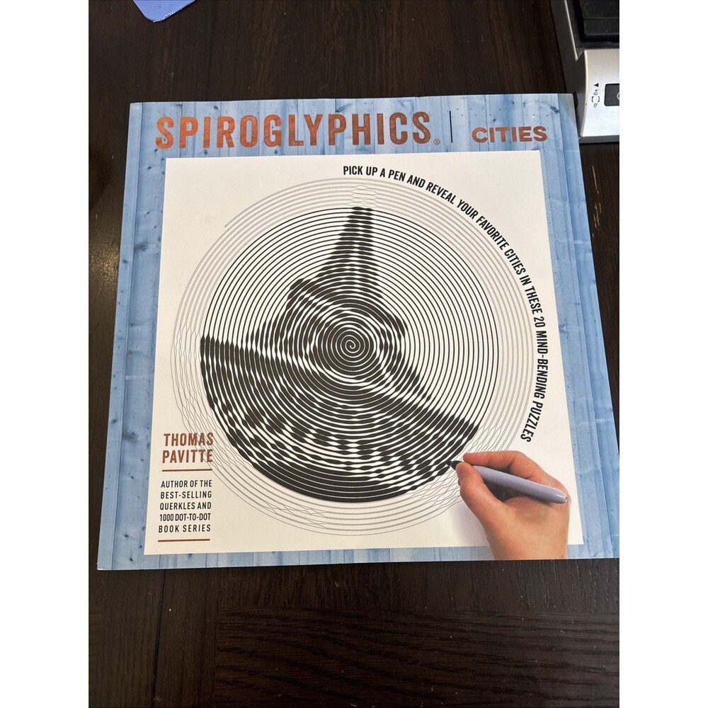 Spiroglyphics: Cities Color In Graphical Art In Paperback by Thomas Pavitte NEW